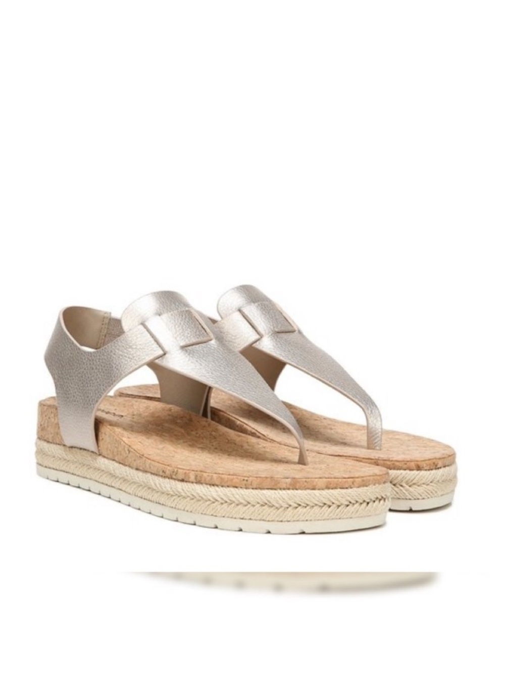 Vince Flint Platform Thong Sandals Size 7